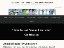 Tablet Screenshot of gilstratton.com